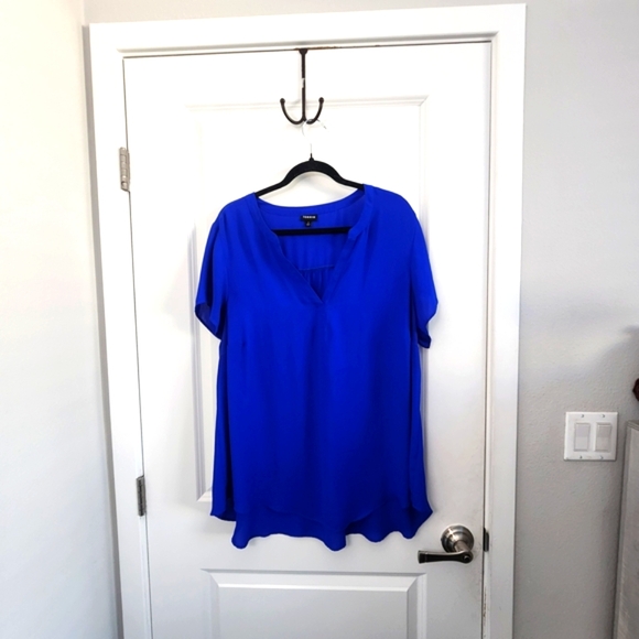 torrid Tops - 5/$30 Torrid Cobalt Blue Women's Blouse